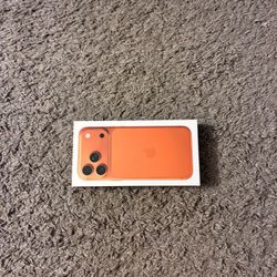 Orange iPhone 17 Pro Max Sealed