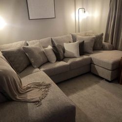 Living Spaces U Shaped Sectional 