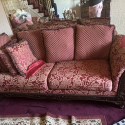 Love Seat And Couch - Estate Sale
