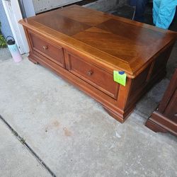 Solid Wood Center Table/Chest
