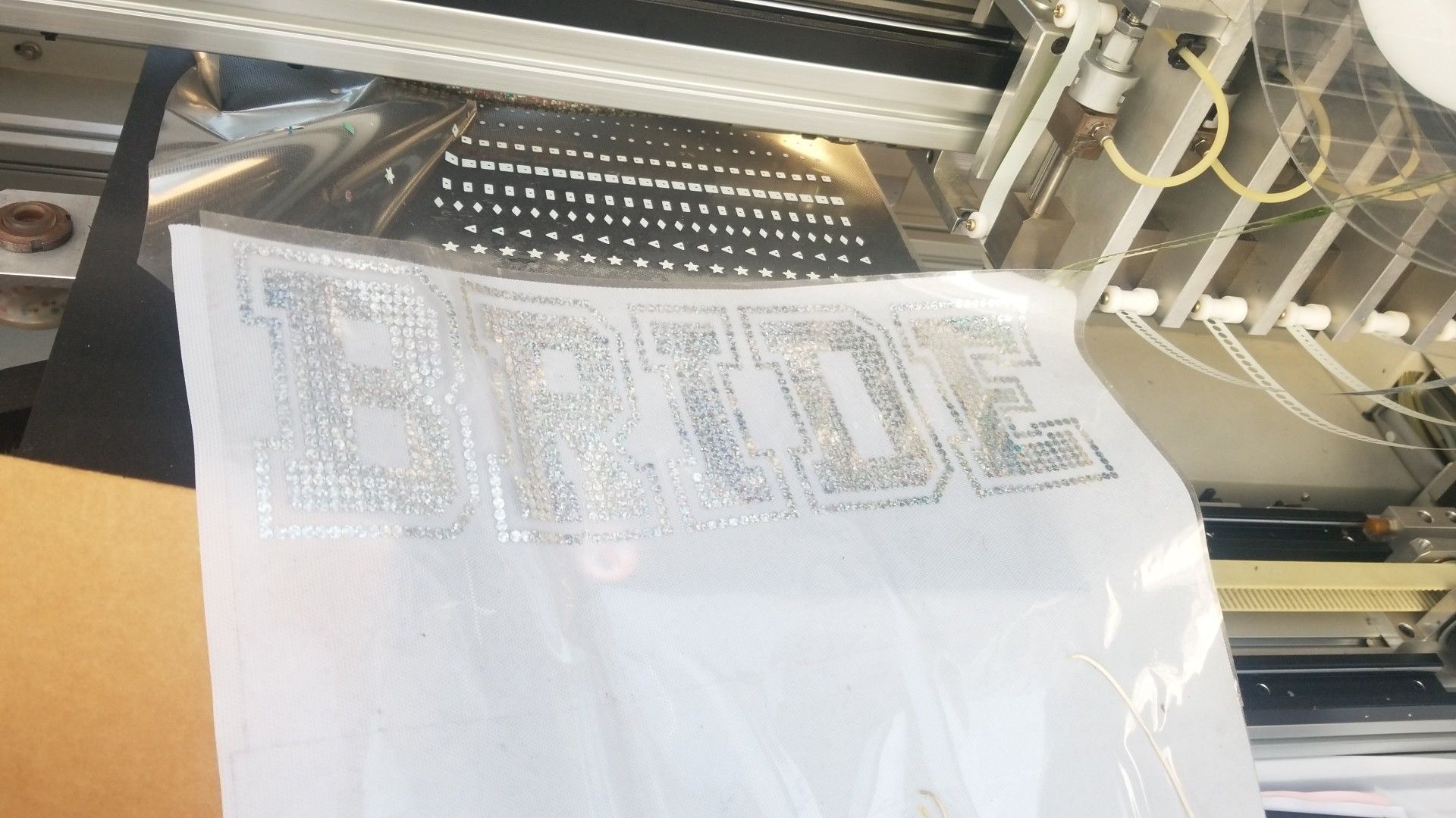 YAS -11 YONGNAM ENGINEERING Bling Spangle motif machine maquina de bling
