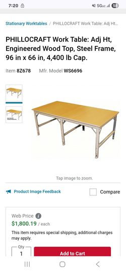 Cutting table sample Cutting