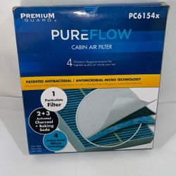 Pureflow Cabin Air Filter PC6154X | Fits 2015-13 Chevrolet Spark, 2014-12 Orlando, 2011 Saab 9-4X