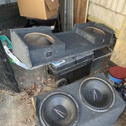 Speaker Boxes, And Subs