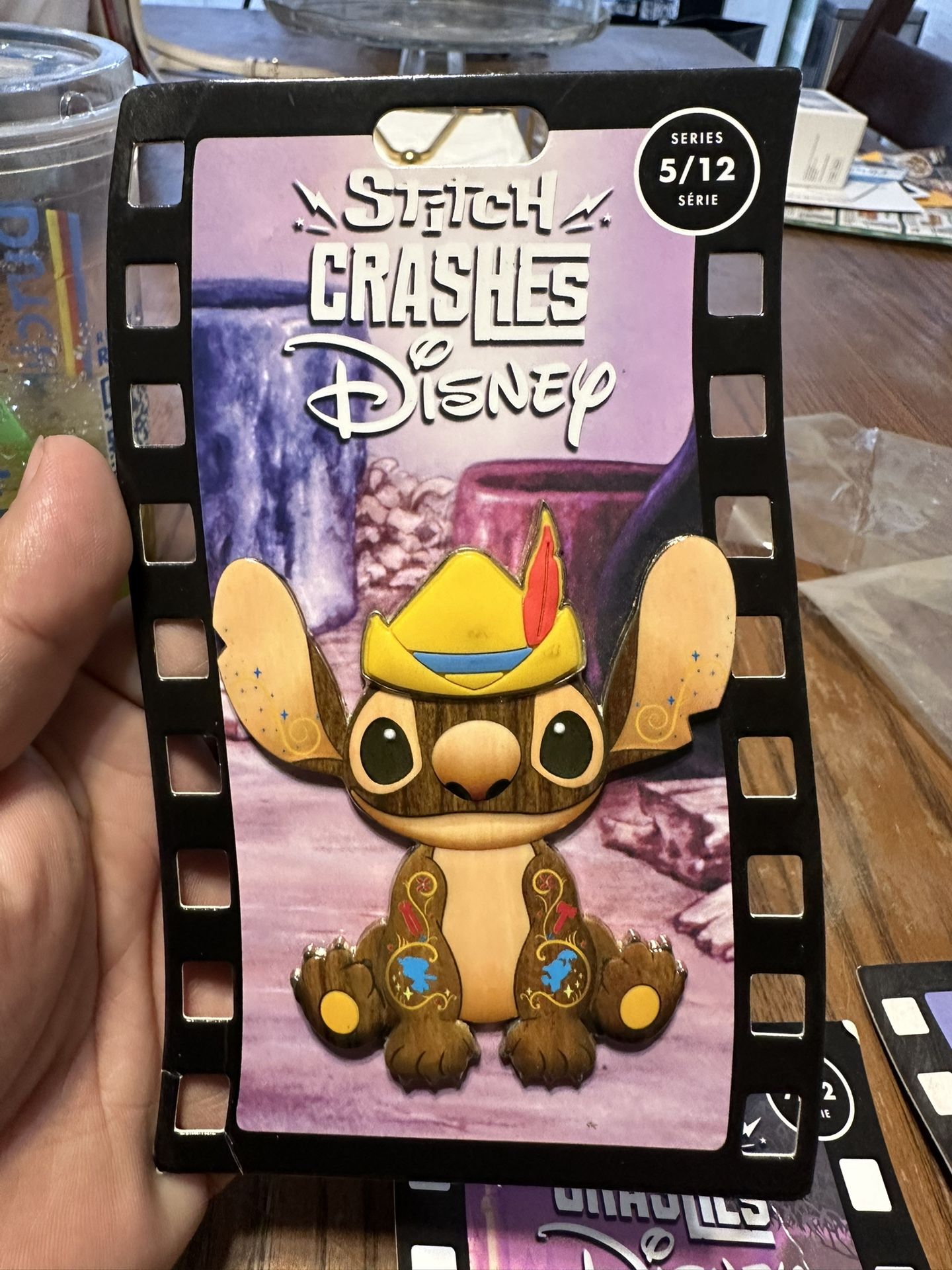 Stitch Crashes Disney Pin 5/12 (Pinocchio) 