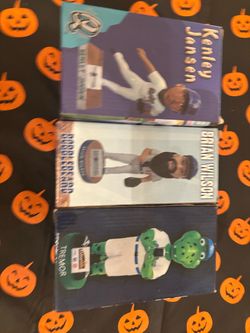 Rancho Cucamonga Quakes Bobblehead Jansen, Tremor, Wilson  Bobbleheads