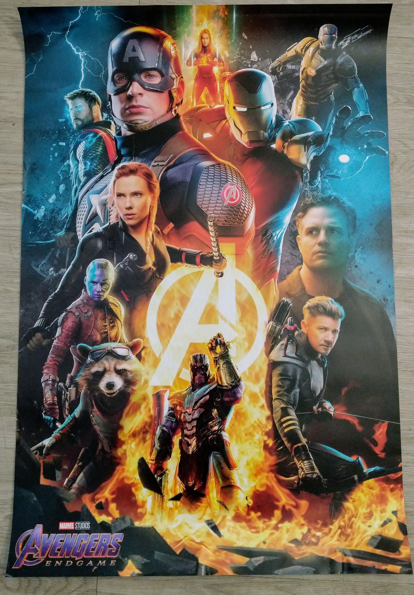 Limited edition Original Avengers Endgame Poster