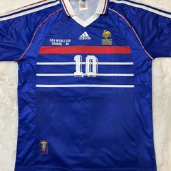 Zidane Francia Jersey Retro
