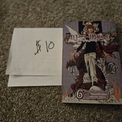 Death Note Volume 6 Tsugumi Ohba Manga English Shonen Jump Advanced 2003