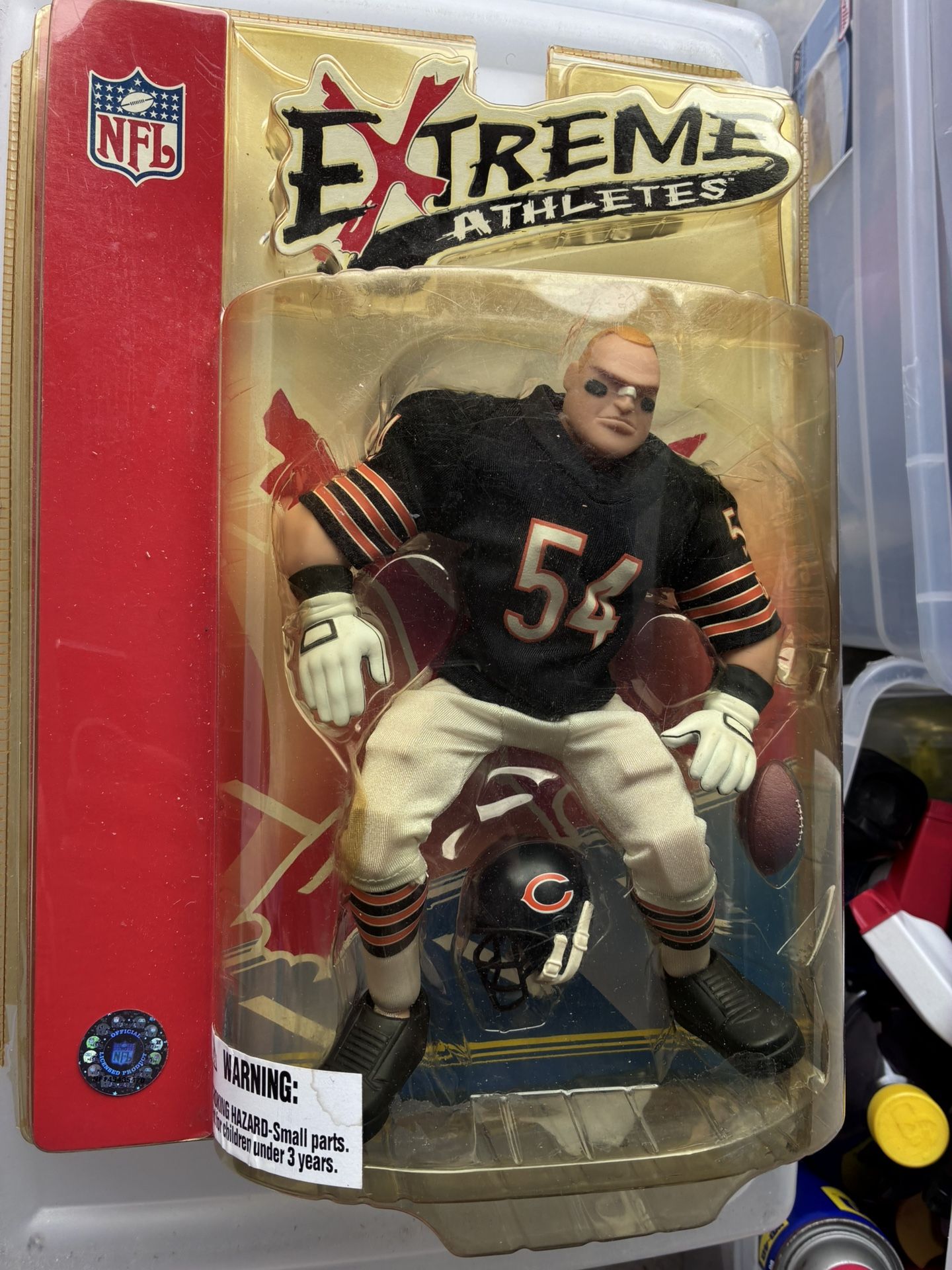 Extreme Athletes Giant Brian Urlacher Action NFL Football Figure 9"