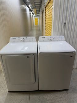Samsung Washer & Electric Dryer