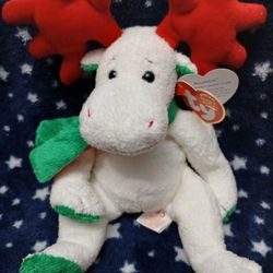 (Rare) Christmas Beanie "Mooseletoe" The Moose