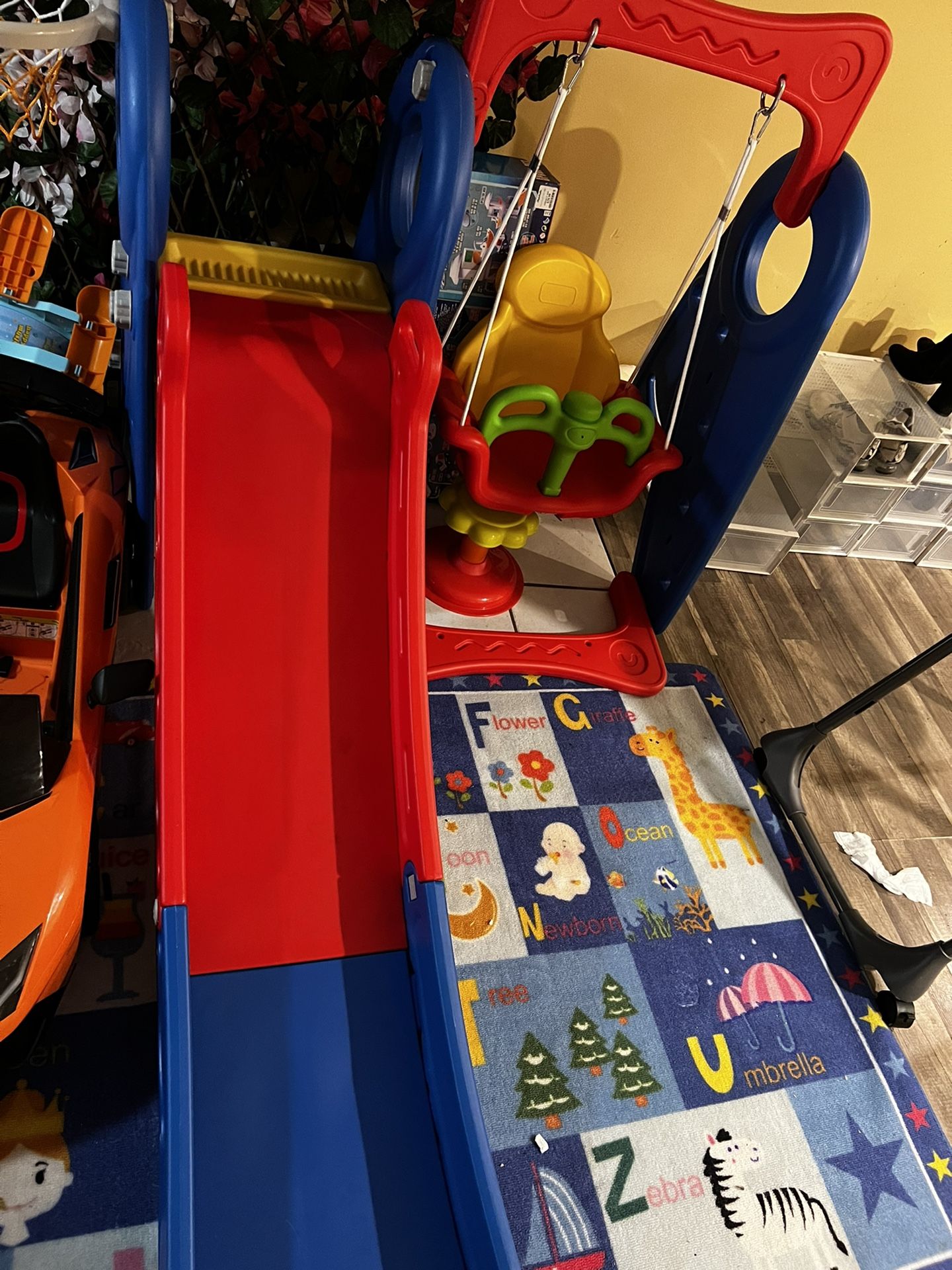 Slide/Hoop/Swing Play set