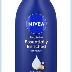 NIVEA Loción corporal esencialmente enriquecida 16.9 For dry skin with hyaluronic acid, almond oil