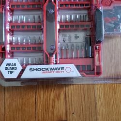 Milwaukee SHOCKWAVE Impact Duty Alloy Steel Driver Bit Set (70-Piece),  New,Firm, AVAILABLE 