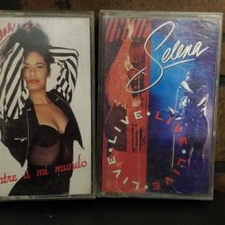 Selena "Reina de tejano música" casetes - Cómo La four, La carcacha! Año 1993 y 1992