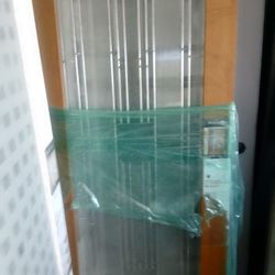 Custom Full Panel Obscure Vision Interior Or Front Doors Sizes 24"-36"