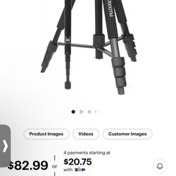 Sunpak Aluminum Trip POD And Monopod 70” Ultra 7000TM