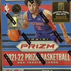 2021-22 Panini Prizm NBA Basketball Blaster Box Ice Prizm Exclusive NEW Sealed
