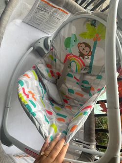 Baby swing and bassinet