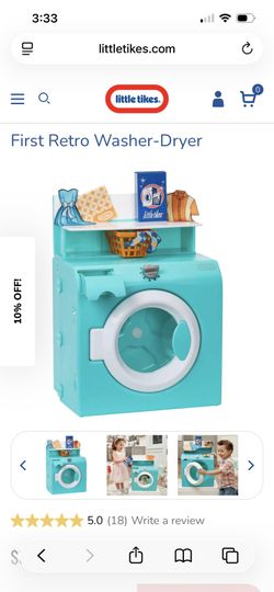 Fisher Price Retro Washer For Kids 