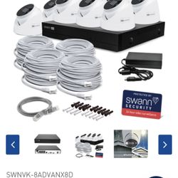 Swann 8 Channel Nvr 8 Dome Cameras 4K 