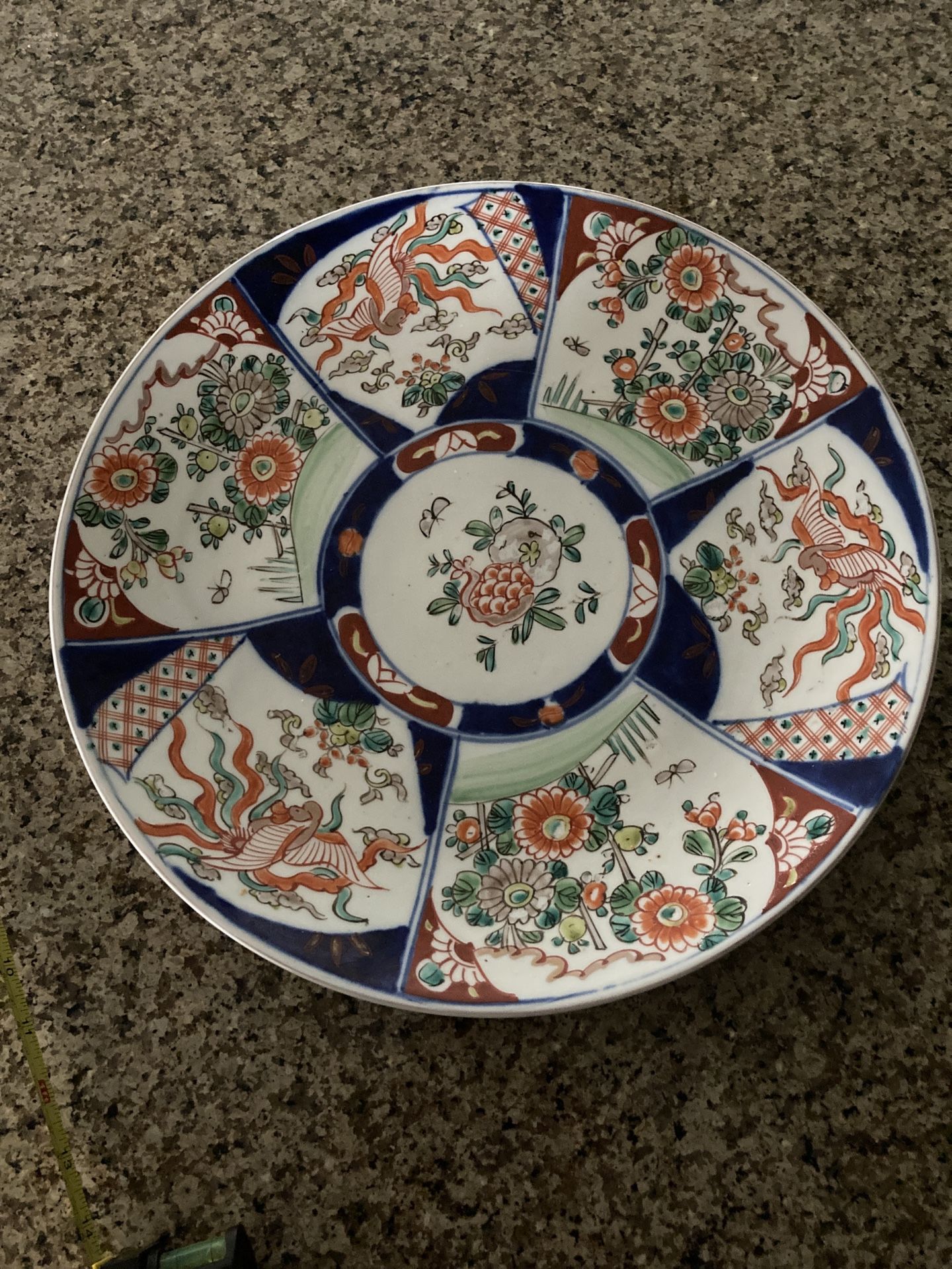 Japanese Imari Charger 14.5”