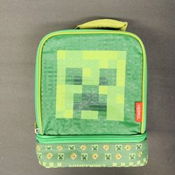 Minecraft Creeper Thermos Lunch Box Kids Video Game