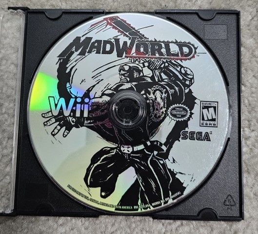 Mad World Wii Game