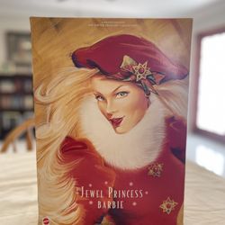 Jewel Princess Barbie Doll The Winter Princess Collection 1996 Mattel 15826