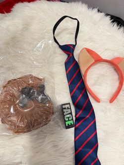 Zootopia Nick Wilde Costume Set with Face Paint