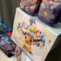 Prismatic evolution ETB and sticker collection