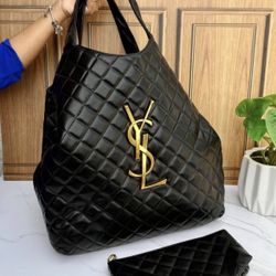 YSL Quilted Tote