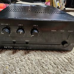TOA BG-235 Mixer/Amplifier