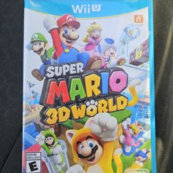 Nintendo Wii U Super Mario 3D World Video Game Complete