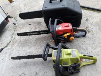 Homelite and poulan chainsaws