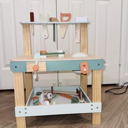 Toddler Wooden Work Bench