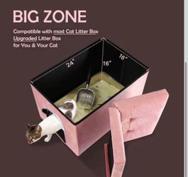 Cat Litter Box Enclosure