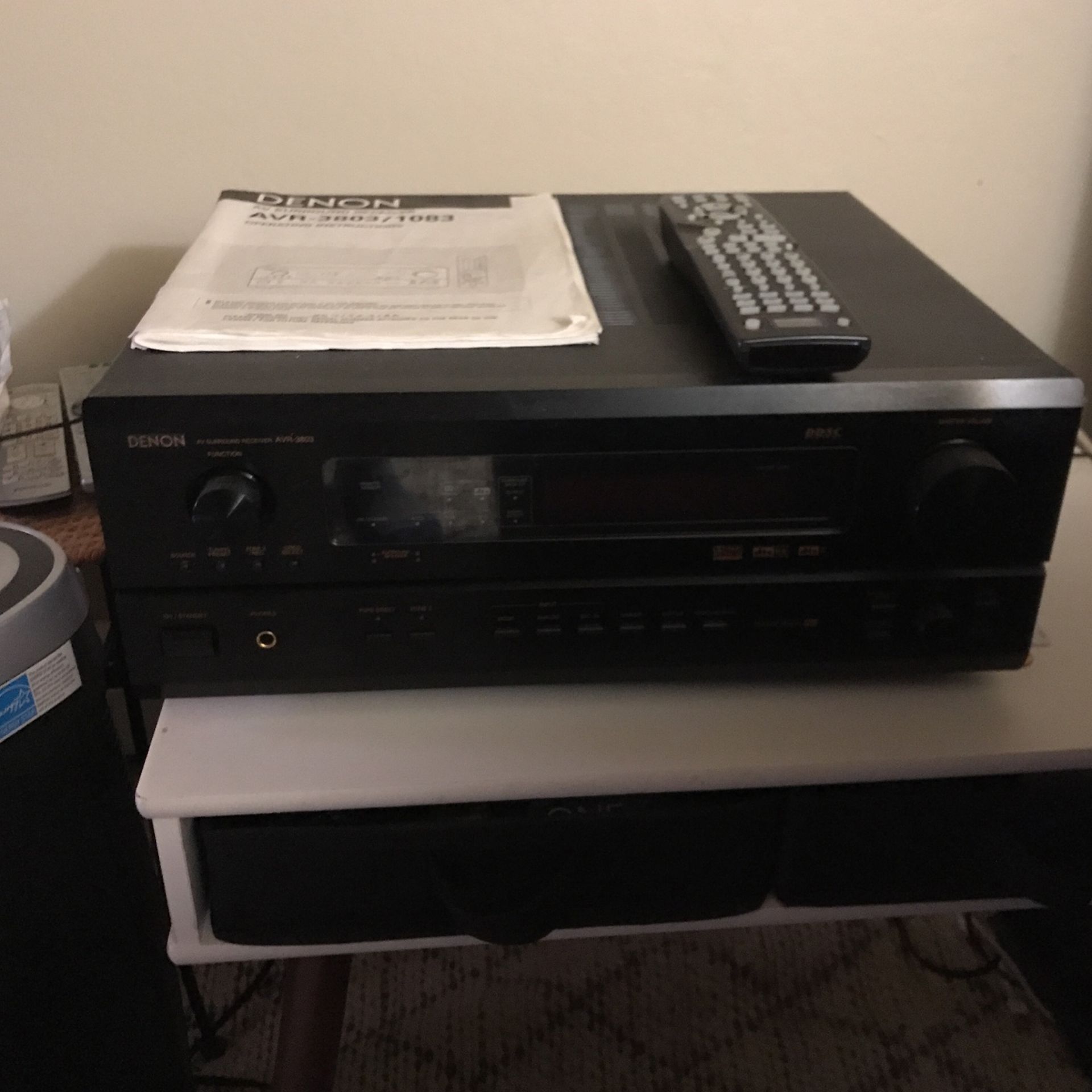 Denon AV Surround Receiver Ave-3803/1083