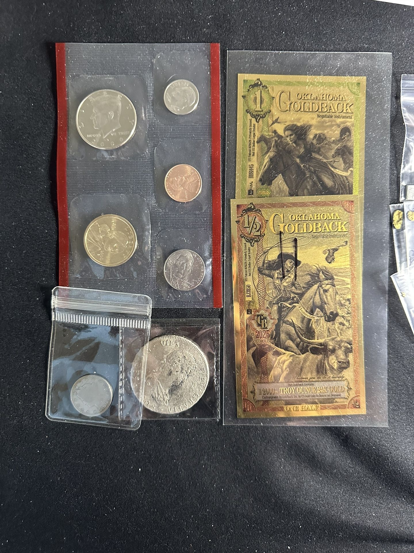 Raw Gold/Raw Silver Gold Backs Diamond .5 Ct Amethyst