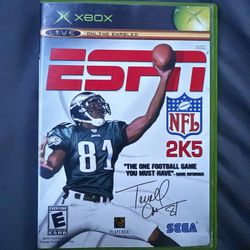 ESPN NFL 2K5, NBA Ballers original Xbox 
