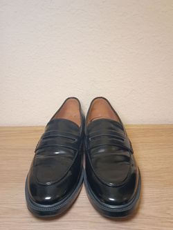 H&M Women’s Black Penny Loafers Slip On Size 9 Amazing Condition