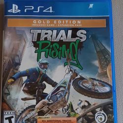 Trials Rising Gold Edition video game for the Sony PlayStation 4