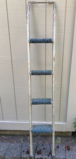 Antique Pullman sleeper birth ladder