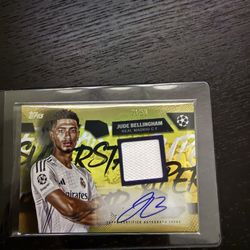 Autographed Bellingham 21/50 Card
