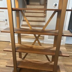 Beautiful Wood Bookcase 