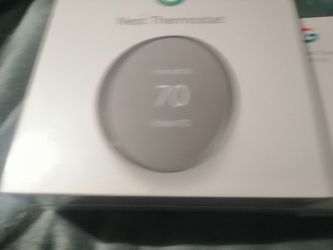 Google Nest Thermostat And Trim Plate Kit 