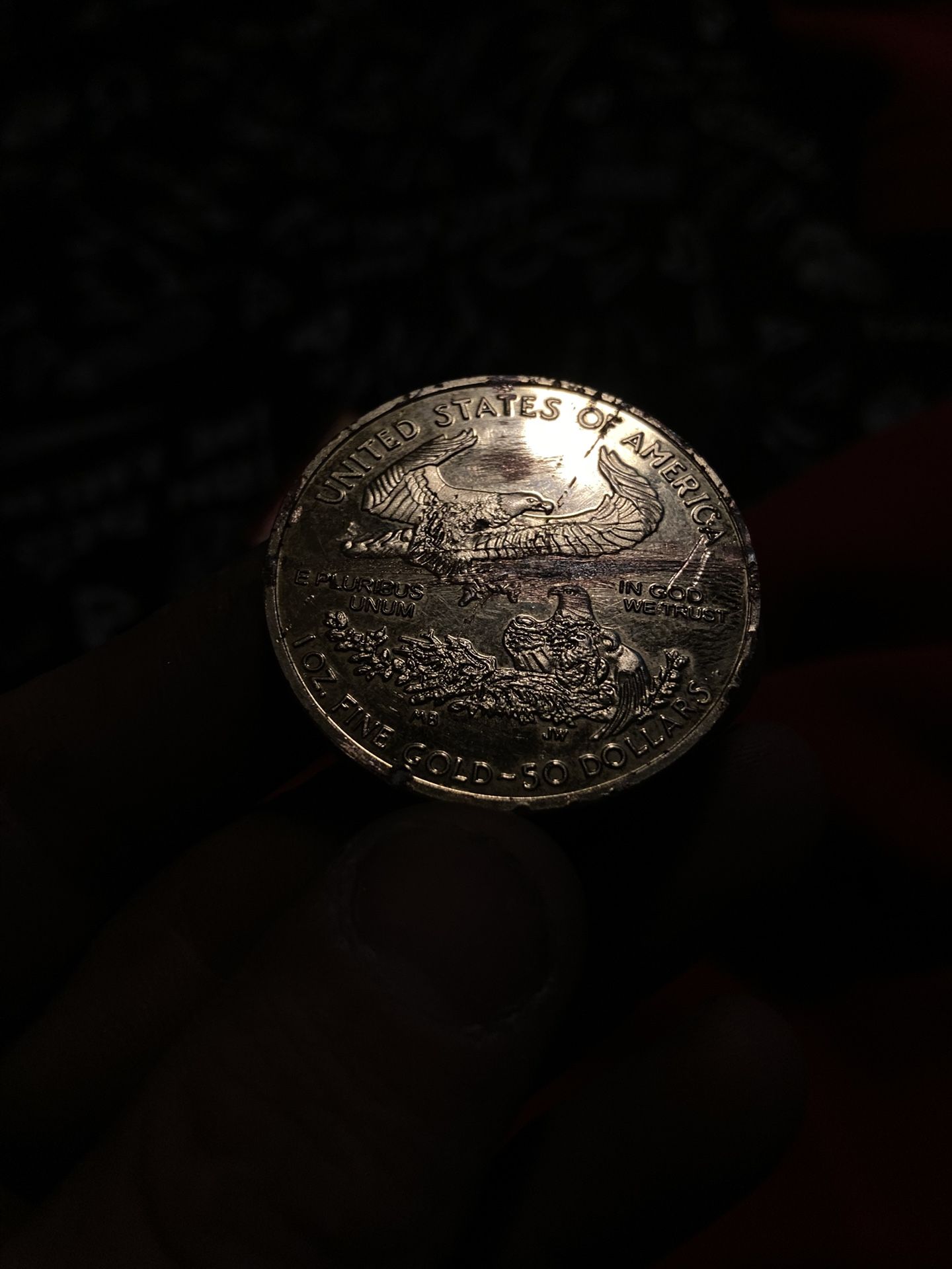 Old Coin Says $50