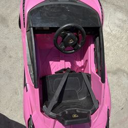 🚗💖 Carrito Eléctrico Lamborghini para Niña 💖🚗