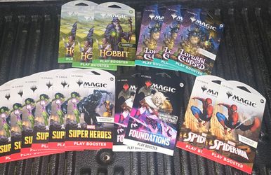 Magic: The Gathering Play Booster Pack Lot